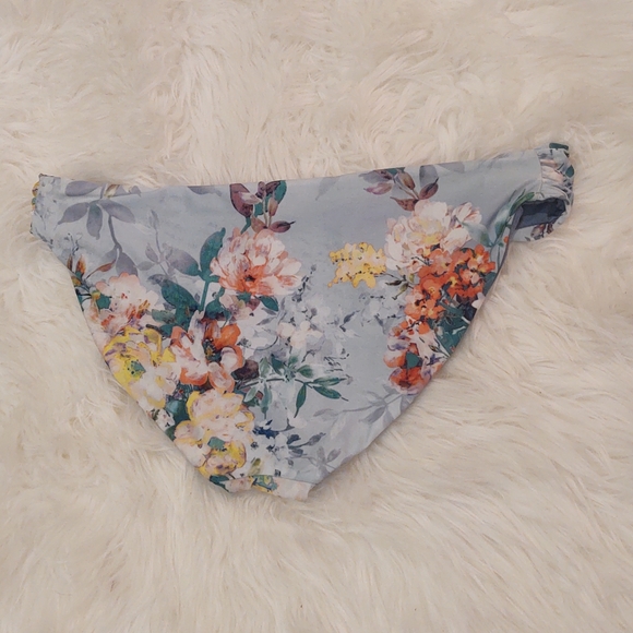 Becca Femme Flora Hipster Shirred Bikini Bottom - Picture 4 of 7